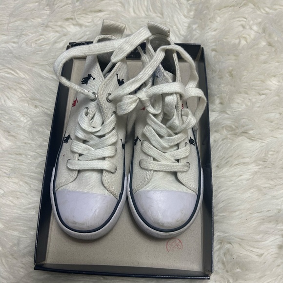 RALPH LAUREN POLO SHOES TODDLER SIZE 9 - Picture 4 of 7